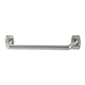  Amerock Rochdale Collection (7-1/3''W) Handle, Satin Nickel, 186mm W x 27mm D x 33mm H, 160mm Center to Center