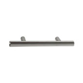  Amerock Collection (5-2/5''W) Bar Pull, Polished Nickel, 137mm W x 13mm D x 35mm H, 76mm Center to Center