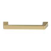  Amerock Blackrock Collection (6''W) Handle, Golden Champagne, 151mm W x 16mm D x 30mm H, 128mm Center to Center