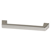  Amerock Blackrock Collection (6''W) Handle, Polished Nickel, 151mm W x 16mm D x 30mm H, 128mm Center to Center
