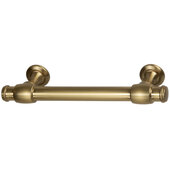  Design Deco Series Amerock Winsome Collection Zinc Handle in Champagne Bronze, 135mm W x 35mm D x 11mm H (5-5/16'' W x 1-3/8'' D x 7/16'' H), Center to Center: 96mm (3-3/4'')