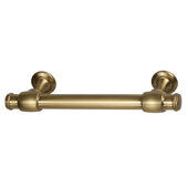  Design Deco Series Amerock Radius Collection Stainless Steel Handle in Champagne Bronze, 179mm W x 32mm D x 11mm H (7-1/16'' W x 1-1/4'' D x 7/16'' H), Center to Center: 128mm (5-1/16'')