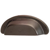  Arcadian Collection Cup Pull in Old Bronze, 107mm W x 22mm D x 38mm H, 90mm Center to Center