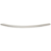  Design Deco Series Bow Pull Collection Steel Bow Handle in Matt Nickel, 184mm W x 32mm D x 10mm H (7-1/4'' W x 1-1/4'' D x 3/8'' H), Center to Center: 160mm (6-5/16'')