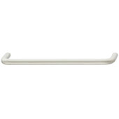  Design Deco Series Wire Pull Collection Steel D Handle in Matt Nickel, 104mm W x 35mm D x 8mm H (4-1/8'' W x 1-3/8'' D x 5/16'' H), Center to Center: 96mm (3-3/4'')