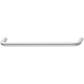  Design Deco Series Wire Pull Collection Steel D Handle in Satin/Brushed Nickel, 104mm W x 35mm D x 8mm H (4-1/8'' W x 1-3/8'' D x 5/16'' H), Center to Center: 96mm (3-3/4'')