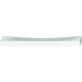  Deco Series Zurich Collection Modern Cabinet Finger Pull Handle in Polished Chrome, Zinc, Center-to-Center: 64mm (2-1/2'')