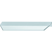  Deco Series Manhattan Collection Modern Edge Pull Handle in Stainless Steel, Aluminum, Center-to-Center: 64mm (2-1/2'')