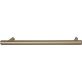  Cornerstone Series Cosmopolitan Collection Steel Bar Handle in Matt Gold, 232mm W x 35mm D x 12mm H (9-1/8'' W x 1-3/8'' D x 1/2'' H), Center to Center: 192mm (7-9/16'')