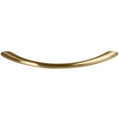  Cornerstone Series Pulsar Decorative Cabinet Pull Handle, Zinc, Brushed Gold, Center to Center: 128mm (5-1/16'')