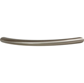  Cornerstone Series Cresent Collection (5-3/16'' W) Contemporary Bow Handle in Satin/Brushed Nickel, 148mm W, Center to Center: 128mm  (5-3/64'')