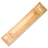 Häfele Arcadian Collection Hand Carved Moulding, 20'' W x 3/4'' D x 4-1/2'' H, Maple