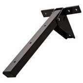  Tikla Folding Table Bracket, 140mm (5-33/64'') W x 360mm (14-11/64'') D x 120mm (4-23/32'') H, Brown Lacquer