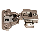  Concealed Hinge, Salice Excenthree 3-Cam, 106 Degree Opening Angle, Soft Close, 1/2'' (12mm) Overlay, Dowel Mounted, Titanium