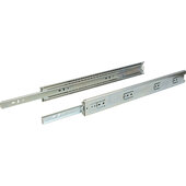  12'' Length Accuride C3932 Full Extension Ball Bearing Drawer Slide, Side Mounted, Load Capacity: 150 Lbs, Shop Pack (1 Pair Slides)
