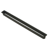  Paper Guide, for Office Organization, Plastic, Black, 16-3/4'' long