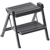  Stepfix Folding Stool in Anthracite Gray, 16'' W x 15-3/8'' D x 15-1/8'' H