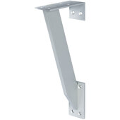 Häfele Side Mounted Countertop Support in Silver