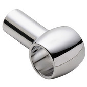 Häfele Polished Chrome Plated Railing Post fits over Fastening Screw