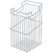  Chrome Plated Steel Tilt-Out Closet Laundry Hamper, Available in Multiple Sizes