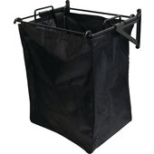  Tag Synergy 18'' W Tilt Out Hamper with (1) Large Removable Bag, 18'' W x 13-7/8'' D x 22'' H, Black