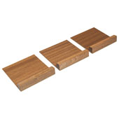  ''Fineline'' Stepped Spice Container Holder, Mahogany, 5-7/16''W x 16-11/16''D x 1/2''H