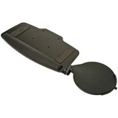  HDPE Keyboard & Mouse Tray, Steel & Plastic, Black, 32-3/8''W