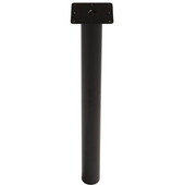 Häfele E-Leg in Set of Four with Leveling Adjustment in Black Textured Finish