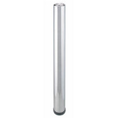 Häfele E-Leg in Set of Four with Leveling Adjustment in Brushed Steel Finish
