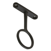  ''Synergy'' Collection Wardrobe Rail Center Support, Dark Oil-Rubbed Bronze