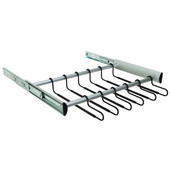  ''Synergy'' Collection Pants Rack, Matt Aluminum, Available in Various Sizes