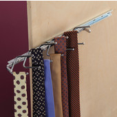  Tie Rack with Single Extension Slide