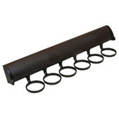  ''Synergy Elite'' Collection Telescopic Scarf Rack for Wardrobe or Closet, Dark Oil-Rubbed Bronze, Different Lengths Available
