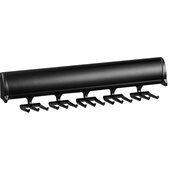  Tag Synergy Elite Tie Rack with Full Extension Slide and 15 hooks, 11-7/8'' (301mm) Length, Black