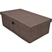  Engage Storage Box, Slate Fabric, 23-1/2''W x 13-1/2''D x 7-3/8''H