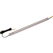 LED2068 Surface Mounted 45'' Length Light Bar, Silver 2191 Profile, 3000K Warm White, 10.5 Wattage, with In-Line Dimmer Switch, Linkable