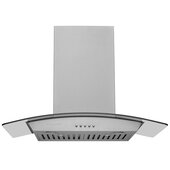  Chef Series WM-630 36'' Convertible Stainless Steel Wall Mounted Range Hood, 35-5/8'' W x 19-1/2'' D x 41'' H