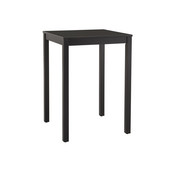  Nantucket Bistro Table, Black, 30''W x 30''D x 42''H