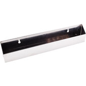  14'' Slim Depth Tip-Out Tray for Sink Front In Stainless Steel, 14'' W x 1-9/16'' D x 3'' H