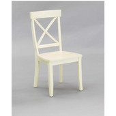  Side Chair in Antique White, Sold in Set of 2, 19'' W x 22'' D x 39'' H