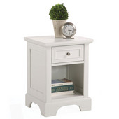  Naples Night Stand, 18'' W x 16'' D x 24'' H, Off-White