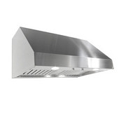  Wall Mount Canopy Range Hood, 48'' W x 24'' D x 18'' H, 10'' Ducting, Stainless Steel