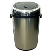  23 Gallon Large Commercial Size Stainless Steel Automatic Sensor Touchless Trash Can