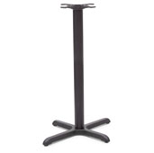  Cast Iron Table Base for Oblong Table Widths, Bar Height