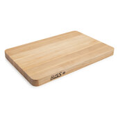  Chop-N-Slice Northern Hard Rock Maple Edge Grain Cutting Board, 18'' W x 12'' D x 1-1/4'' Thick, Reversible, Oil Finish, Pack of 6