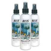  - Stainless Steel Cleaner, 3 Pack of 8 fl. oz. bottles, All Natural Streak-Free Formula that Cleans & Shines - Fine Mist