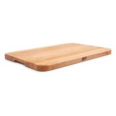  4-Cooks Beveled Edge Cutting Board, Reversible with Finger Grip Cut-Out in Northern Hard Rock Maple, 17'' W x 12'' D, 1'' Thickness, Pack of 6