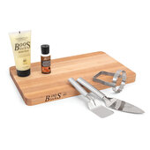  Pastry Chef Starter Gift Pack, 6-Piece with 212 Northern Hard Rock Maple Cutting Board