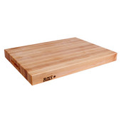  RA-Board Collection Reversible Cutting Board, 18'' W x 24'' D x 2-1/4'' H, w/ Hand Grips, Maple Edge Grain, Sold Individually or in a Set