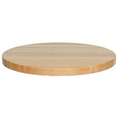  Northern Rock Hard Maple Edge Grain Table Top, Round, 1/4'' or Double Radius Edge, Different Sizes Available